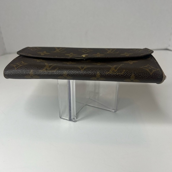 🤎Louis Vuitton Monogram Porte Tresor International Sarah Long Wallet | PRELOVED - Picture 4 of 16